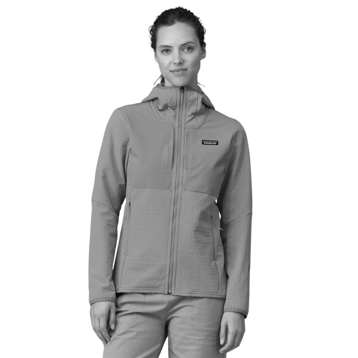 Bluza PATAGONIA Women's R2® CrossStrata Hoody smolder blue