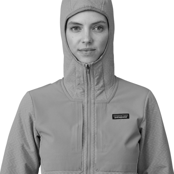 Bluza PATAGONIA Women's R2® CrossStrata Hoody smolder blue