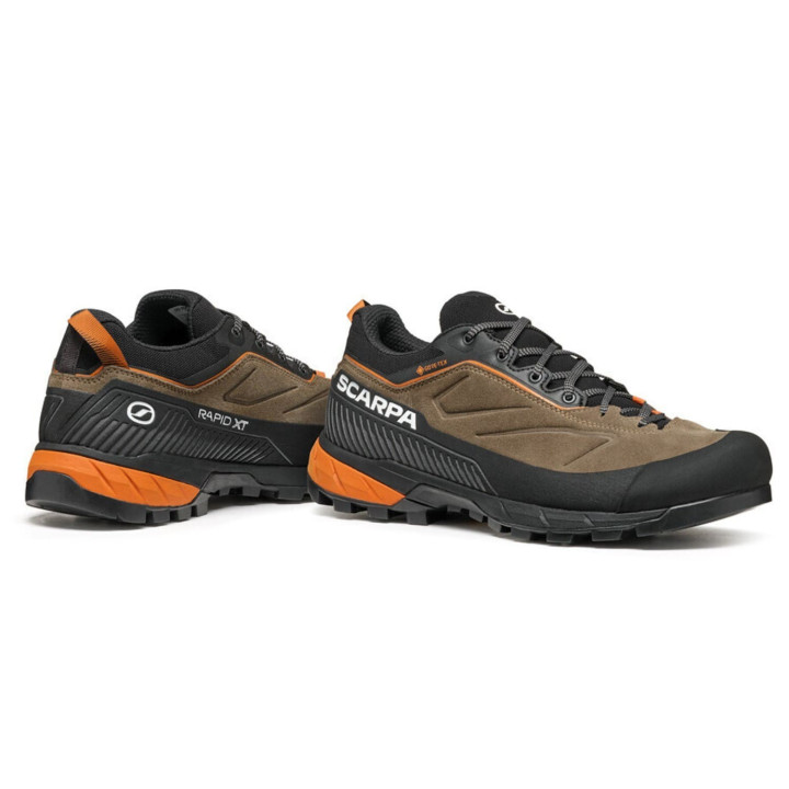 Buty SCARPA Rapid XT GTX caribou brown-rust orange