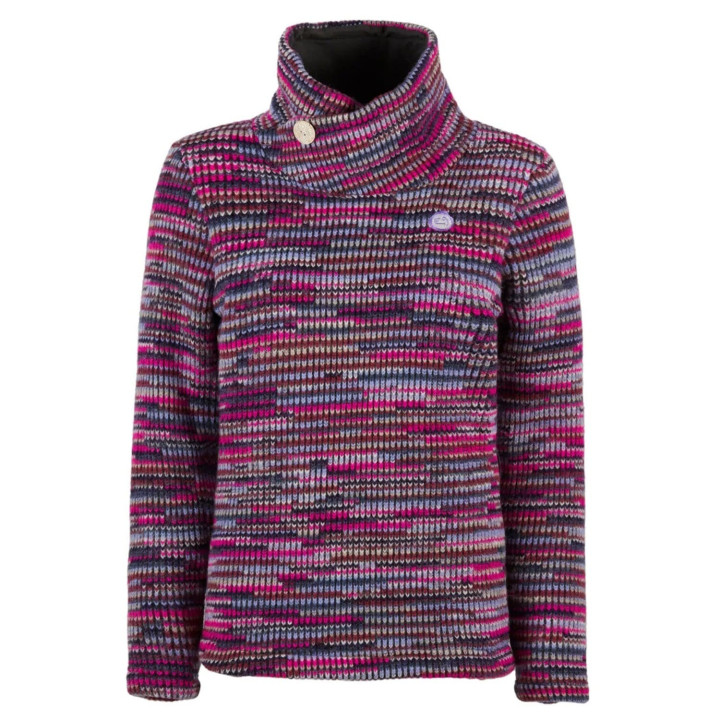 Sweter wełniany E9 INES 2.2 raspberry
