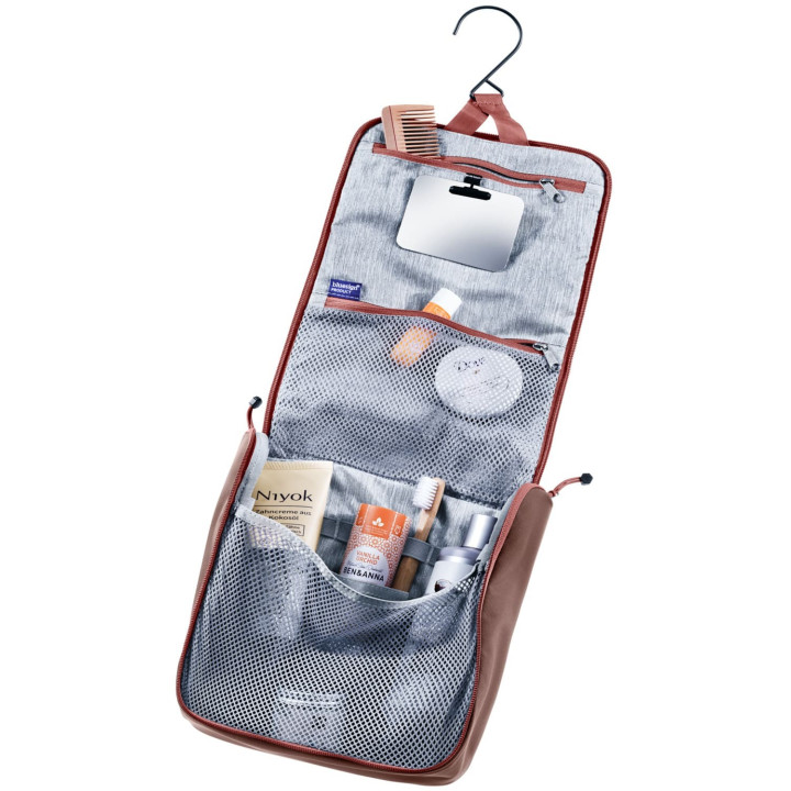 Kosmetyczka DEUTER Wash Center II caspia-raisin