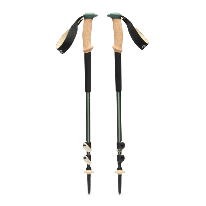 Kije trekkingowe BLACK DIAMOND Trail Cork laurel green