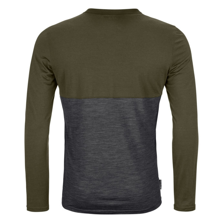 Koszulka ORTOVOX 150 Cool Logo LS Men dark wild herbs
