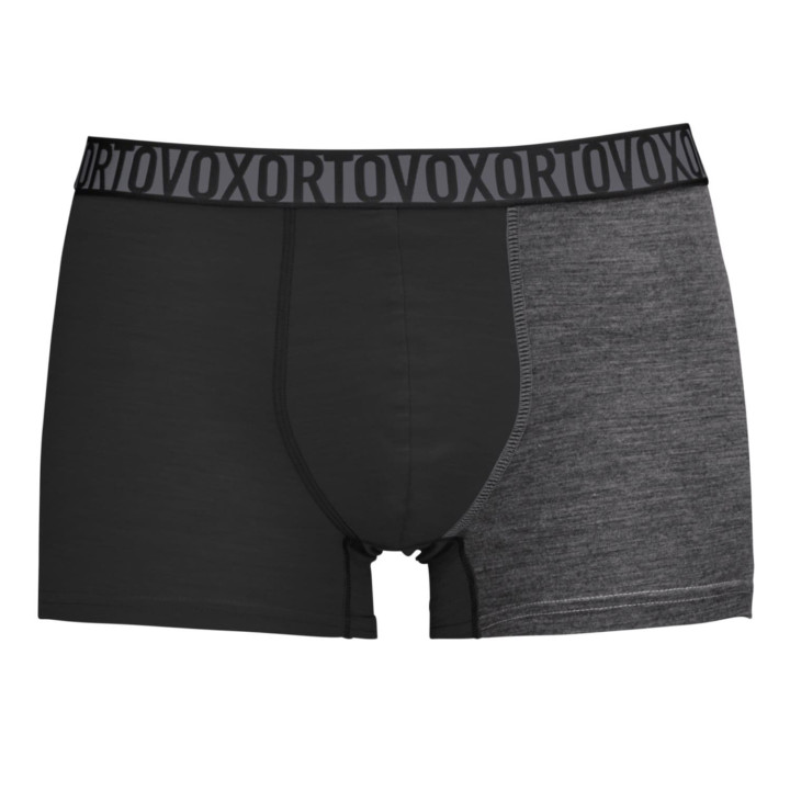 Bokserki ORTOVOX 150 Essential Trunks Men black raven