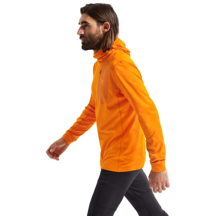 Termoaktywna bluza z kampurem ARC'TERYX Rho LT Hoody Men blaze