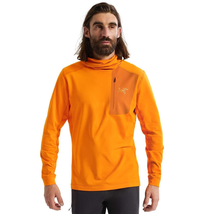 Termoaktywna bluza z kampurem ARC'TERYX Rho LT Hoody Men blaze
