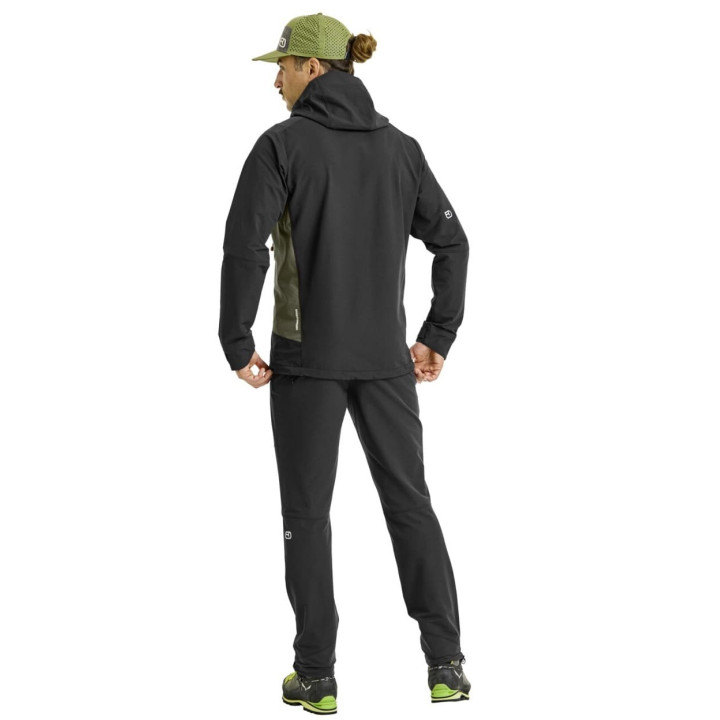 Bluza ORTOVOX Seceda Softshell Men black raven