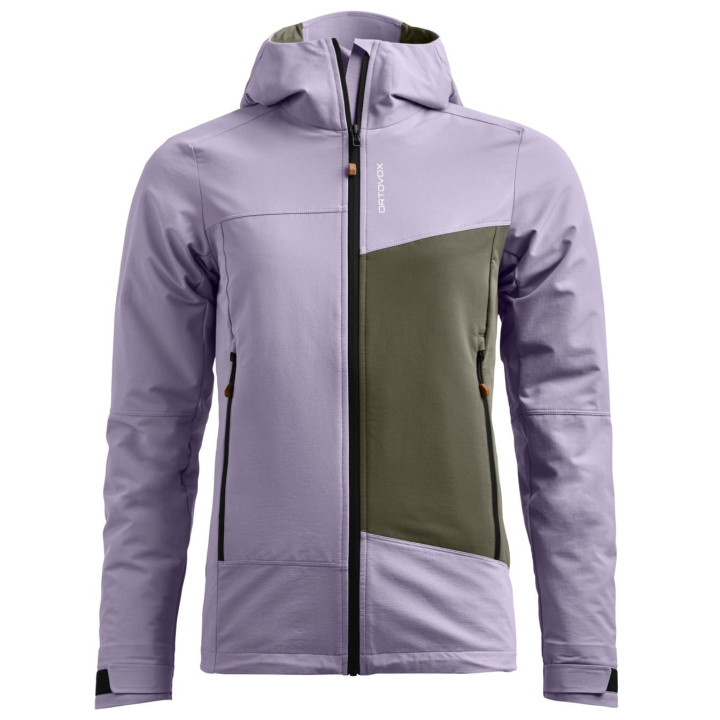 Bluza ORTOVOX Seceda Softshell Women lush lavender