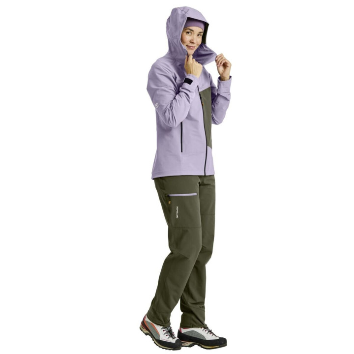 Bluza ORTOVOX Seceda Softshell Women lush lavender