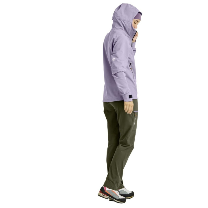 Bluza ORTOVOX Seceda Softshell Women lush lavender