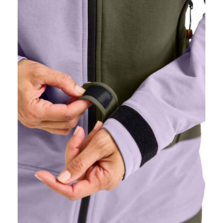 Bluza ORTOVOX Seceda Softshell Women lush lavender