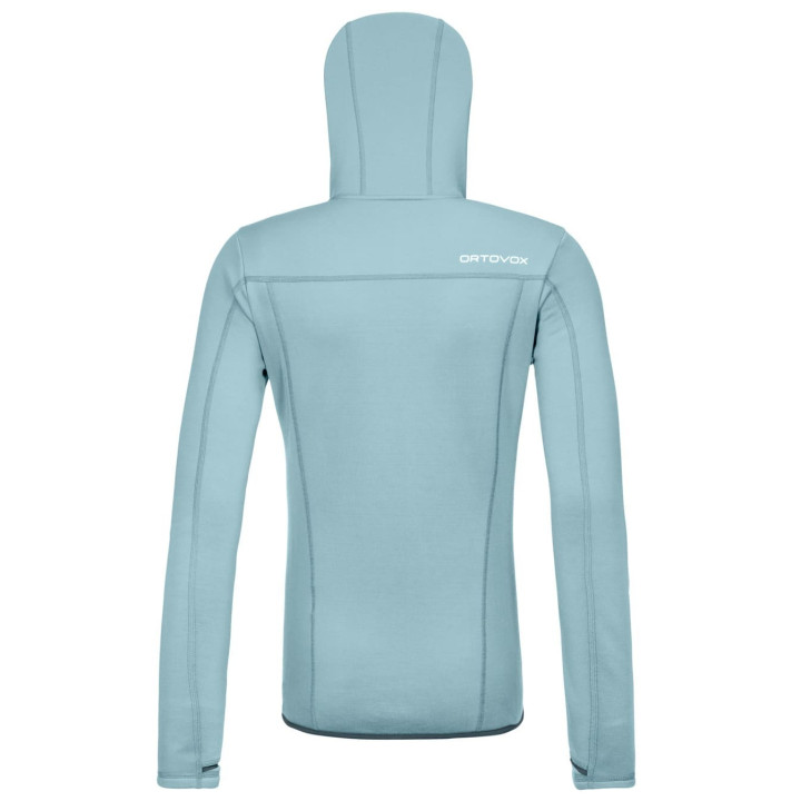Bluza ORTOVOX Merino Fleece Hoody Women glacier grey
