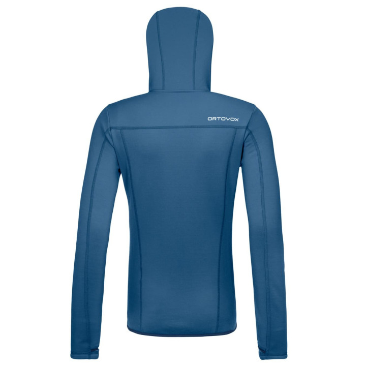 Bluza ORTOVOX Merino Fleece Hoody Women sea surface