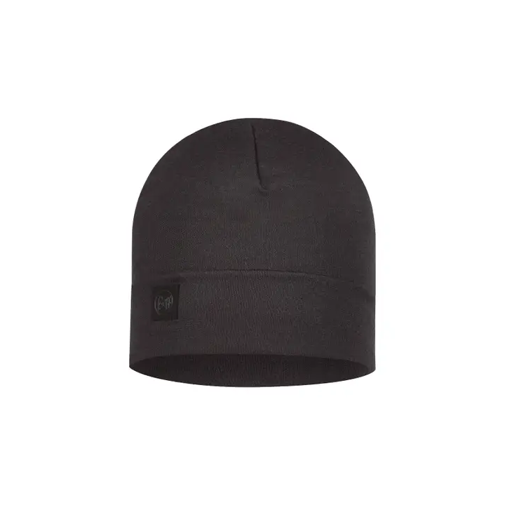 Czapka BUFF HEAVYWEIGHT MERINO WOOL HAT regular black