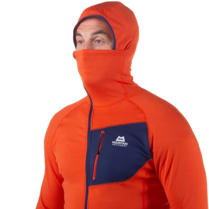 Bluza MOUNTAIN EQUIPMENT Eclipse Hooded Zip T magma/medieval