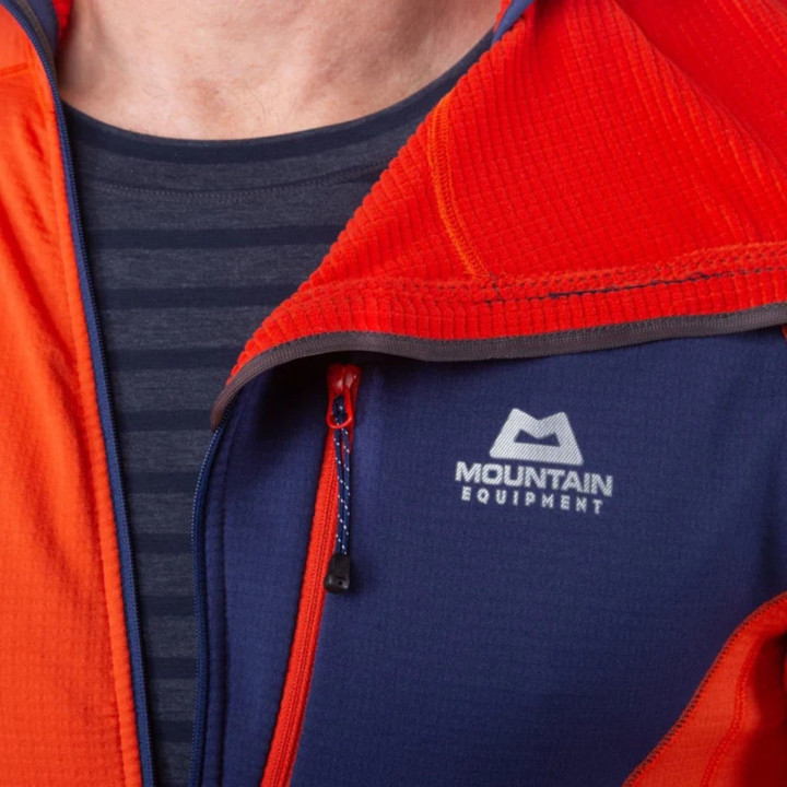 Bluza MOUNTAIN EQUIPMENT Eclipse Hooded Zip T magma/medieval