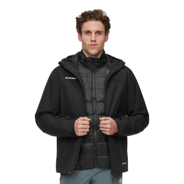 Kurtka MAMMUT Treeline 3 in 1 HS Hooded Jacket Men black