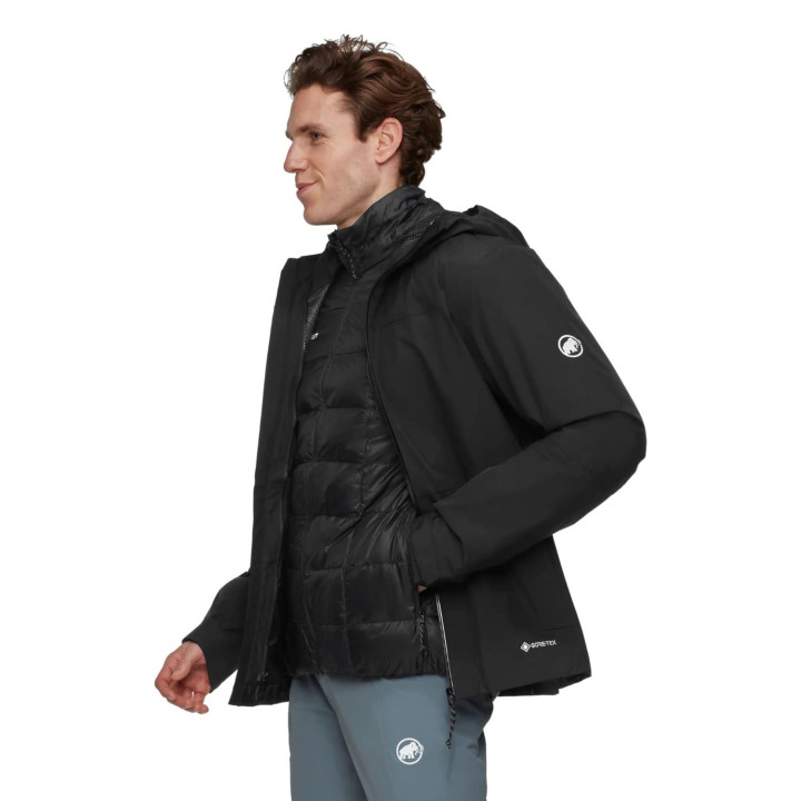Kurtka MAMMUT Treeline 3 in 1 HS Hooded Jacket Men black