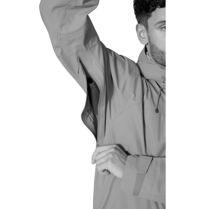 Kurtka RAB Firewall Mountain Waterproof Jacket Men black