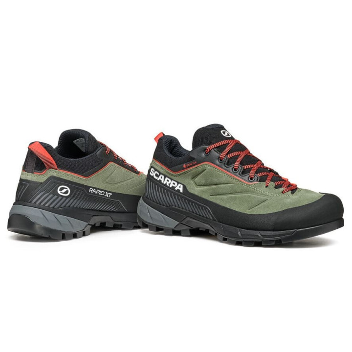 Buty SCARPA Rapid XT GTX Woman birch green - coral