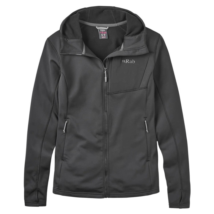 Bluza damska RAB Superflux Hoody black