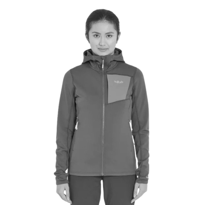 Bluza damska RAB Superflux Hoody tempest blue