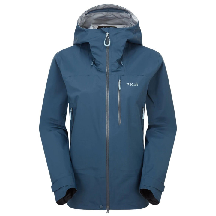 Kurtka RAB Firewall Mountain Waterproof Jacket Women tempest blue