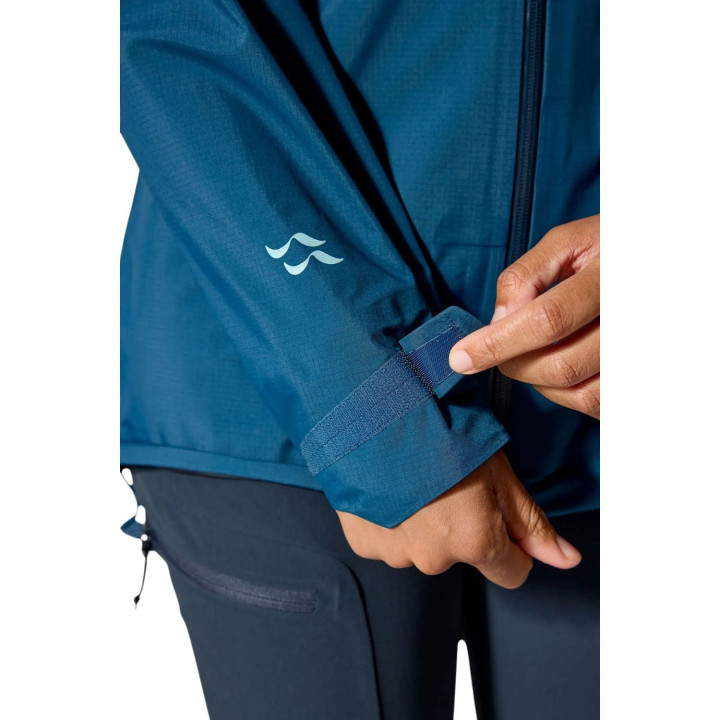 Kurtka RAB Firewall Mountain Waterproof Jacket Women tempest blue