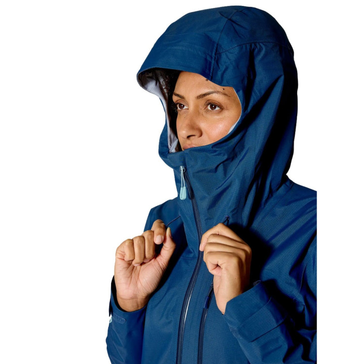 Kurtka RAB Firewall Mountain Waterproof Jacket Women tempest blue