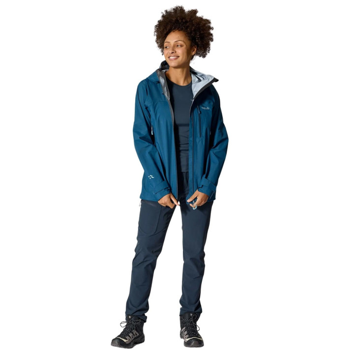 Kurtka RAB Firewall Mountain Waterproof Jacket Women tempest blue