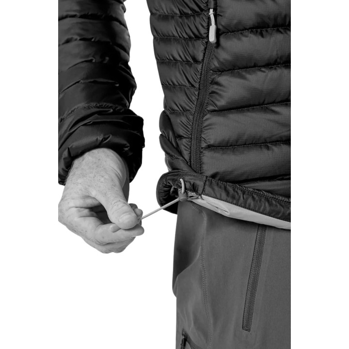Kurtka puchowa RAB Microlight Alpine Down Men black