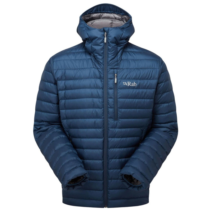 Kurtka puchowa RAB Microlight Alpine Down Men tempest blue