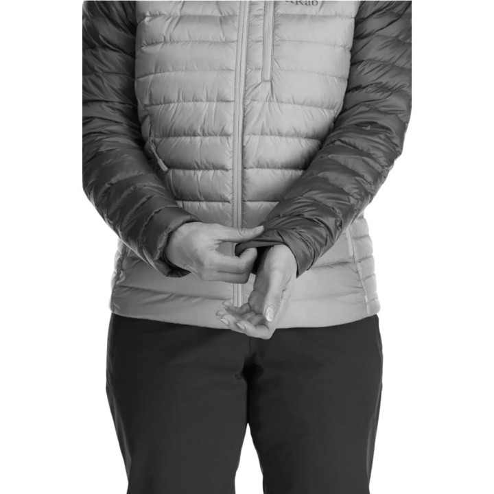 Kurtka puchowa RAB Microlight Alpine Down Women mulberry