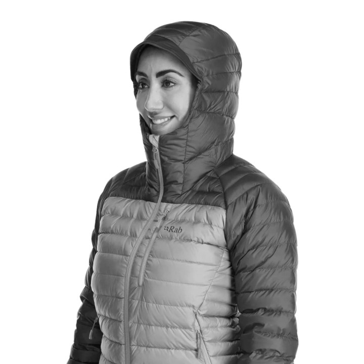 Kurtka puchowa RAB Microlight Alpine Down Women tempest blue
