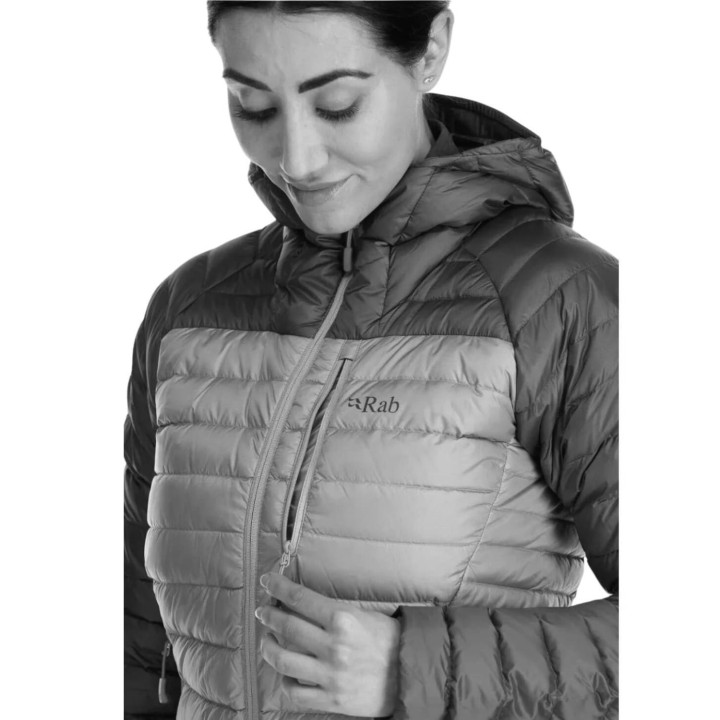 Kurtka puchowa RAB Microlight Alpine Down Women tempest blue