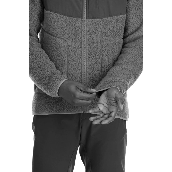 Bluza polarowa RAB  Outpost Hoody beluga
