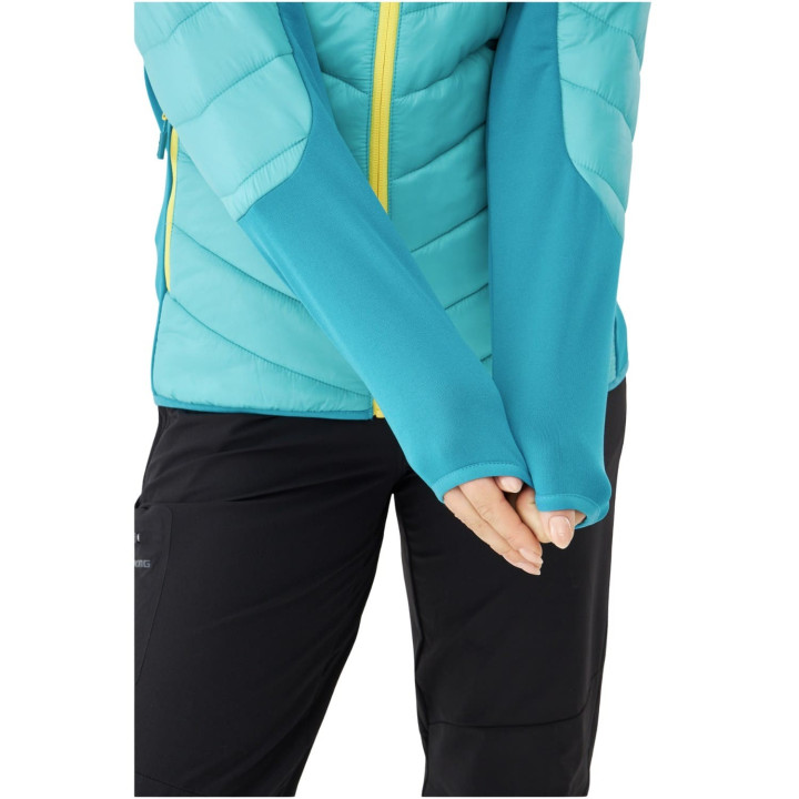 Kurtka VIKING Becky Warm Pro Polartec Primaloft turquise