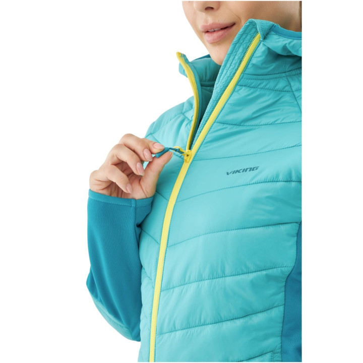 Kurtka VIKING Becky Warm Pro Polartec Primaloft turquise