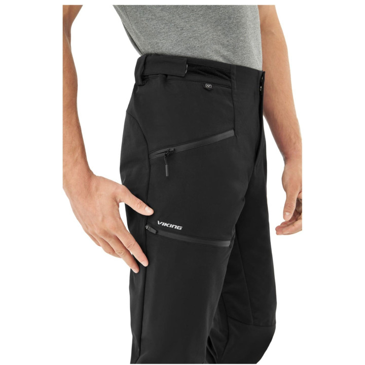 Spodnie VIKING Expander Warm Man czarne