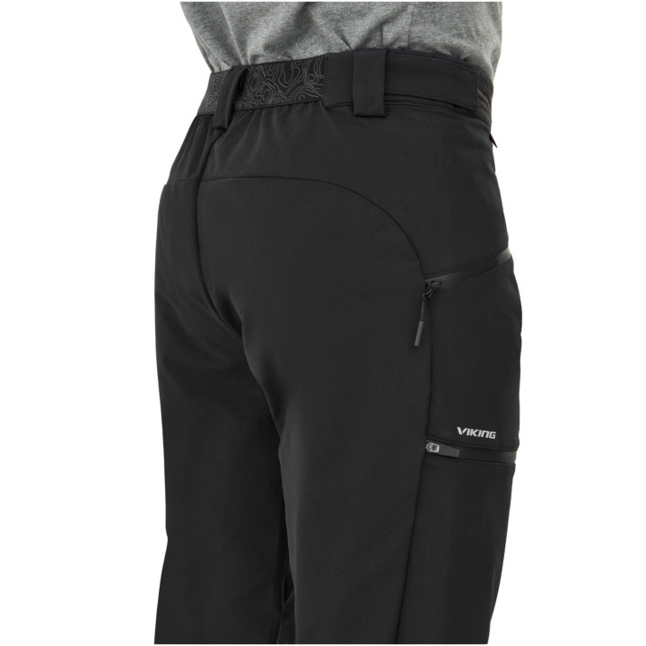 Spodnie VIKING Expander Warm Man czarne