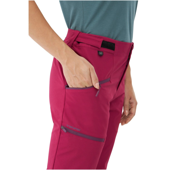 Spodnie VIKING Expander Warm Lady fuchsia