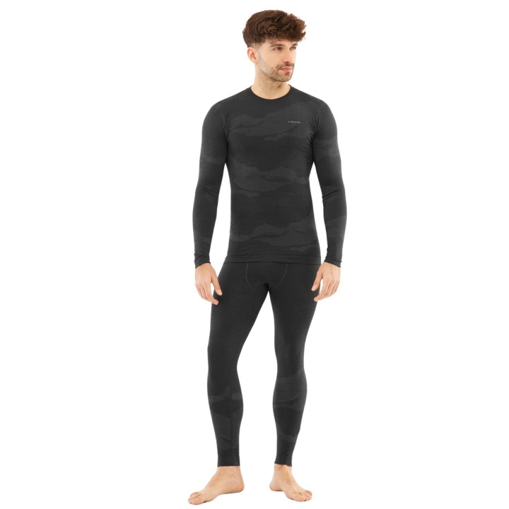 Zestaw bielizny męskiej VIKING Gasher Set Merino black