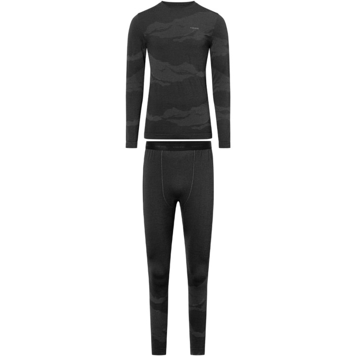Zestaw bielizny męskiej VIKING Gasher Set Merino black