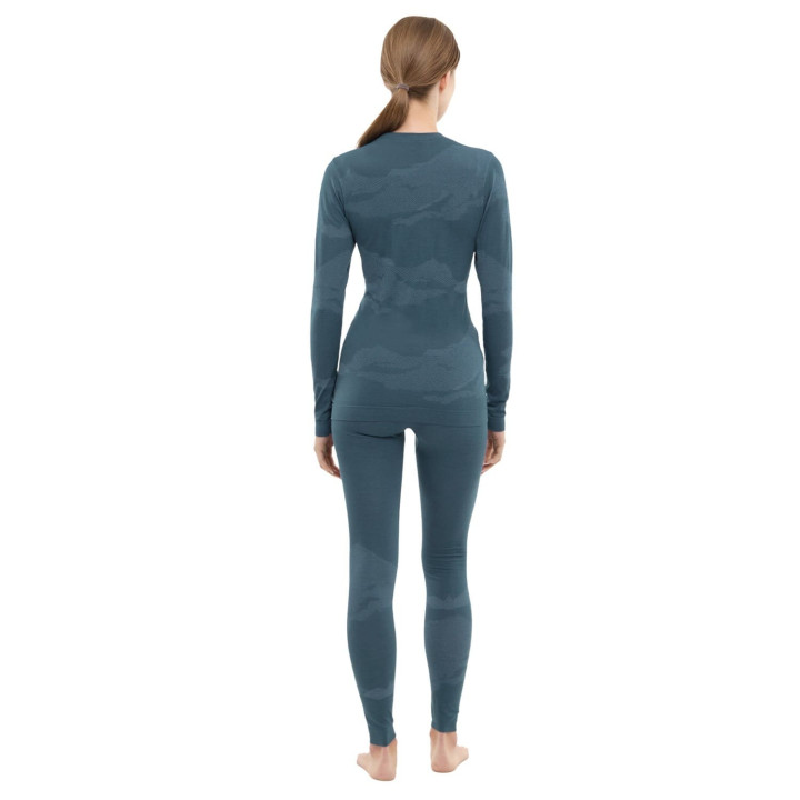 Zestaw bielizny damskiej VIKING Gasher Lady Set Merino turquise