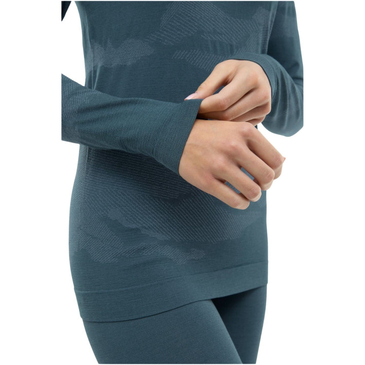 Zestaw bielizny damskiej VIKING Gasher Lady Set Merino turquise
