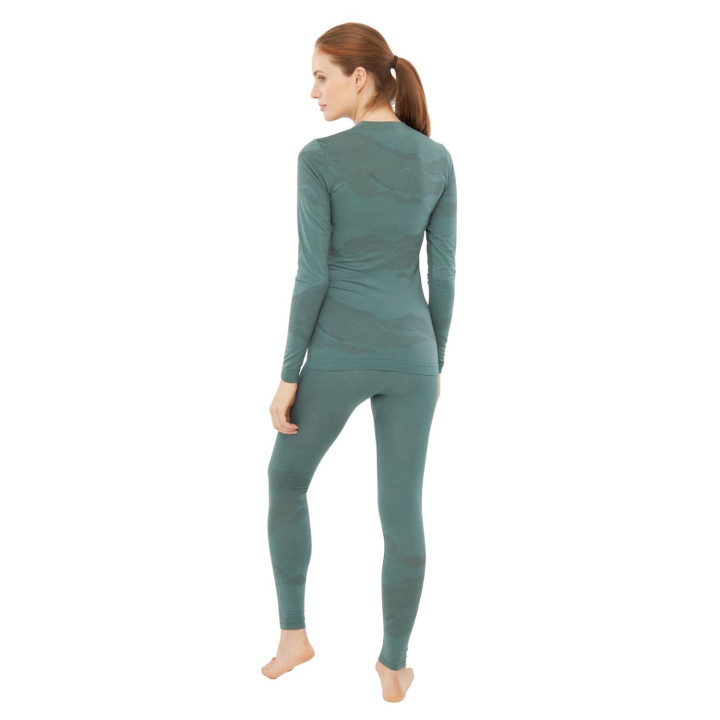 Zestaw bielizny damskiej VIKING Gasher Lady Set Merino green