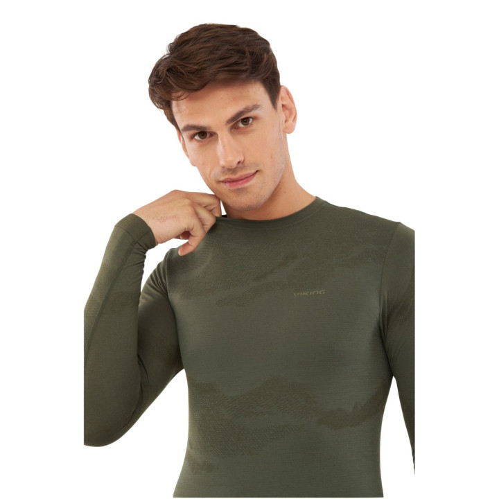 Zestaw bielizny męskiej VIKING Gasher Set Merino olive