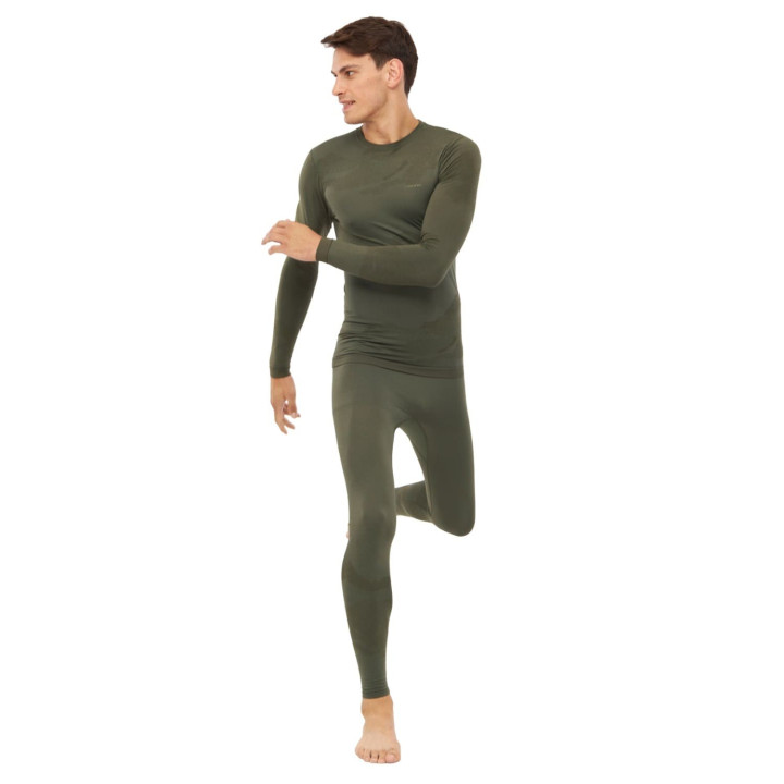Zestaw bielizny męskiej VIKING Gasher Set Merino olive