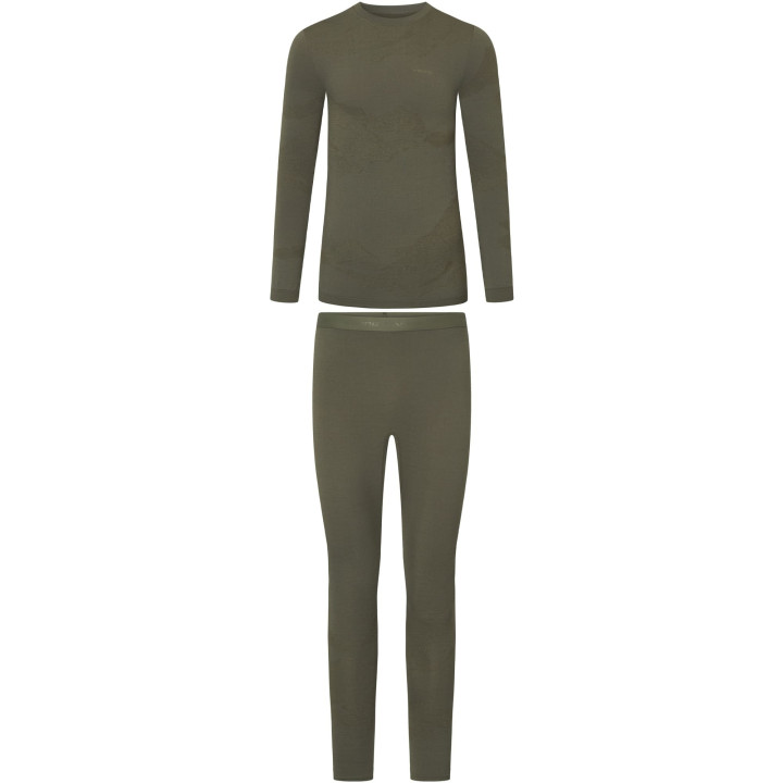 Zestaw bielizny męskiej VIKING Gasher Set Merino olive