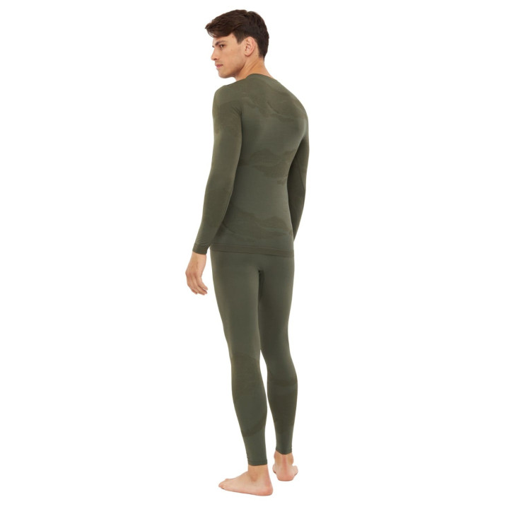 Zestaw bielizny męskiej VIKING Gasher Set Merino olive